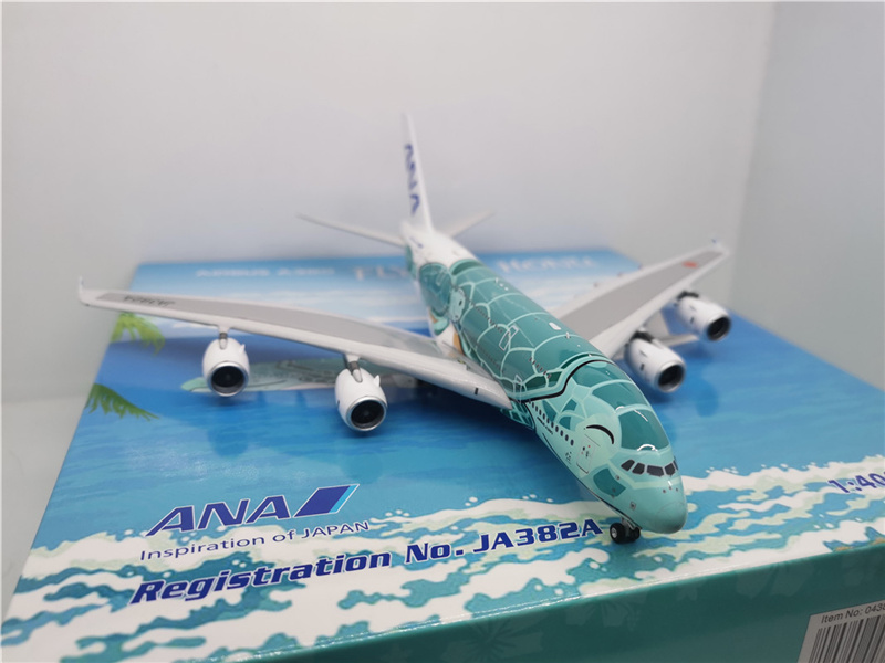 Aviation 1:400 ANA全日空航空 A380 JA382A ANA Airbus A380 Sea Turtle 