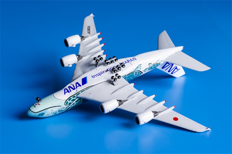 Phoenix ANA Inspiration of JAPAN Green turtle Airbus A380