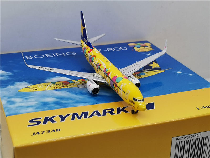 Phoenix Skymark Airlines Pekachu for Boeing 737-800 JA73AB 1：400