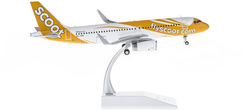 Diecast 1:200 Scale Singapore Scoot A321neo 9v-tca Alloy