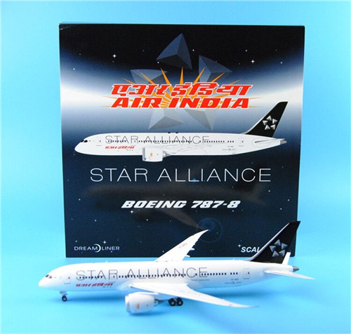 Ｂ787-8模型　air india star alliance特別塗装機 B787-8模型 air india star alliance特別塗装機