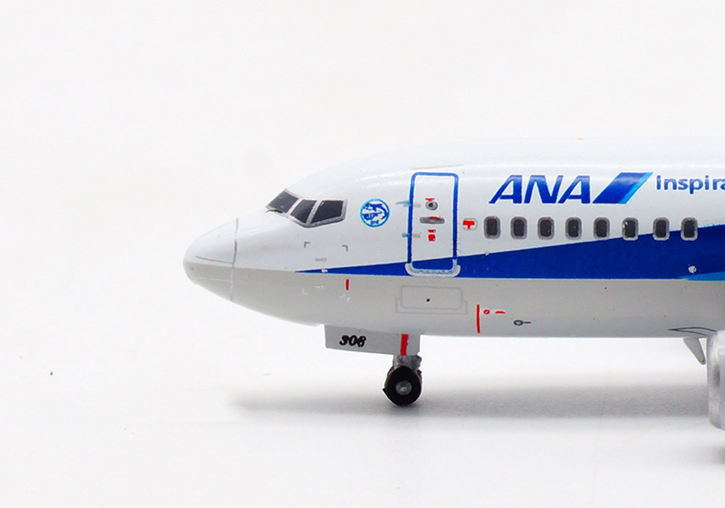 JC Wings ANA FOR BOEING B737-500 JA306K farewell 1/400 DIECAST
