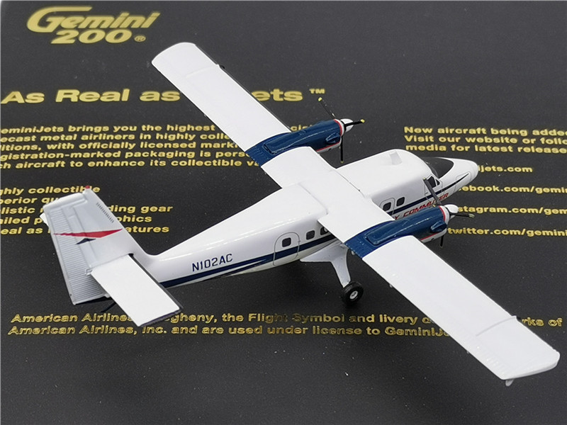 GeminiJets ALLEGHENY COMMUTER Double otter DHC-6-300 N102AC