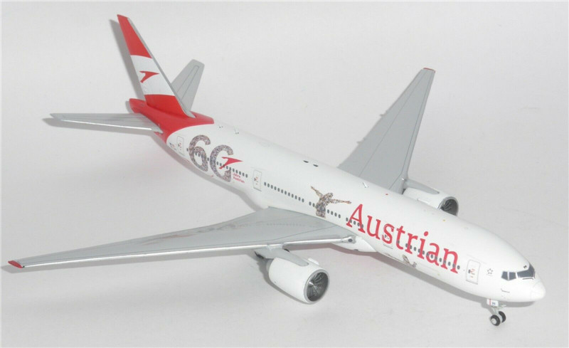Austrian B777-200 1/200 モデルプレーン 31zVkEE-EFL.jpg_BO30,255,255,