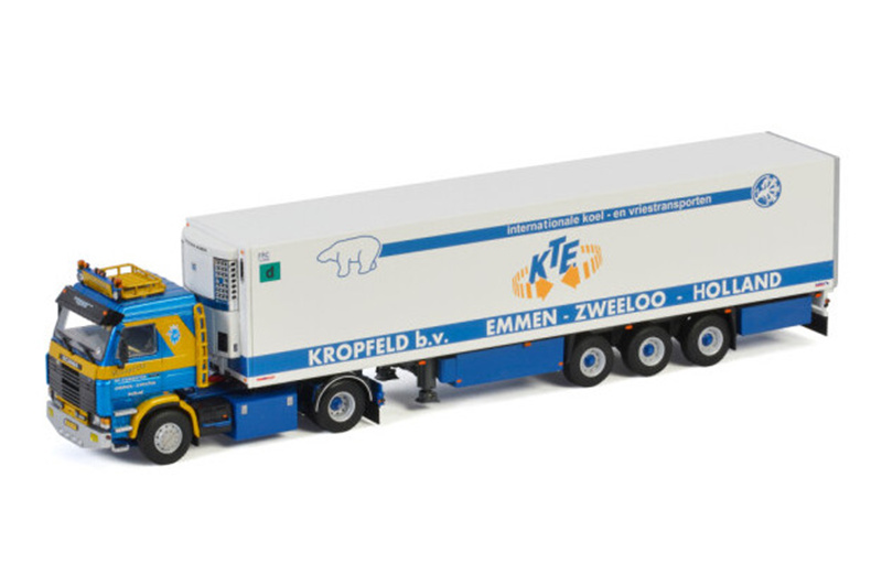 WSI FOR SCANIA 3 SERIES 4X2 REEFER TRAILER - 3 AXLE KROPFELD 1:50