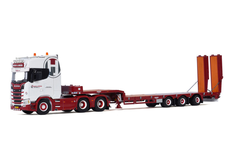 WSI Model Nooteboom Red Line Scania - 5927176