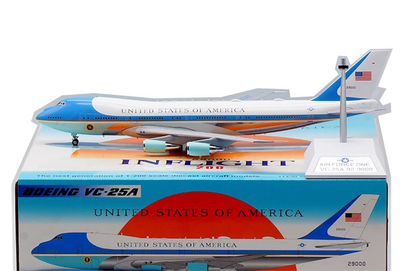 Inflight USA Air Force B747-200 VC-25A 92-9000 Polished