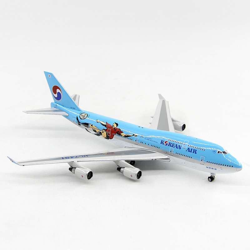 Phoenix Korean Air FOR BOEING B747-400 HL7491 1/400 DIECAST