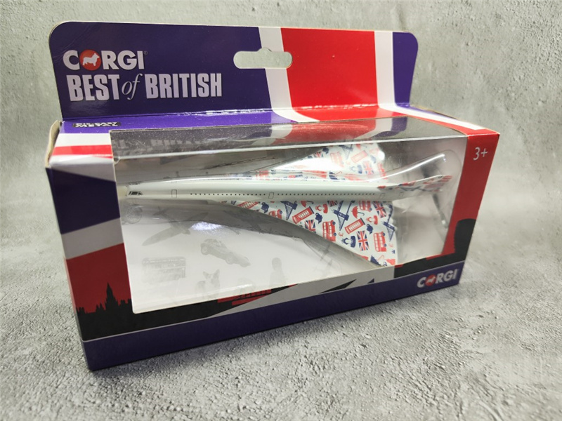 CORGI Best of British Concorde 1/350 DIECAST Aircraft Pre-built
