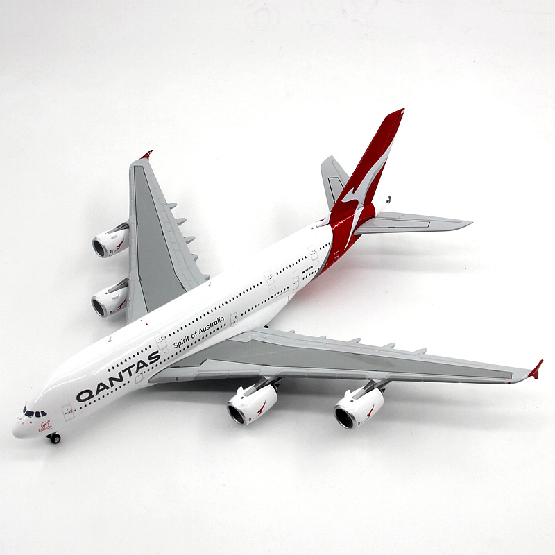 航空機・ヘリコプター Gemini 200 QANTAS Airbus A380 Qantas Airways Airbus A380 VH-OQB Gemini 200 G2QFA1087 Scale