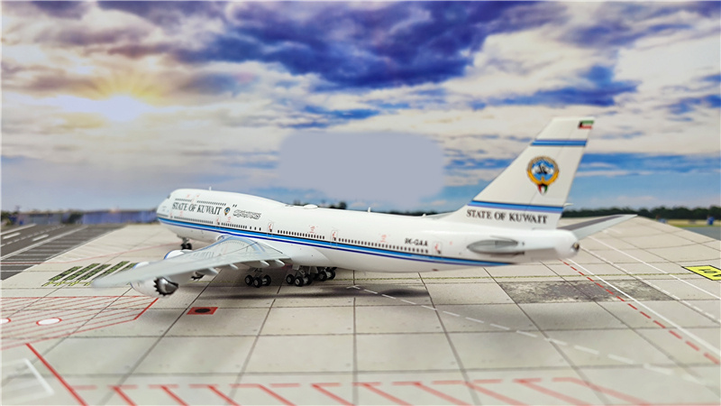 クウェート政府 747-8BBJ 9K-GAA 1/400 JC Wings 1:400 State of Kuwait Boeing B747-8(BBJ) Diecast