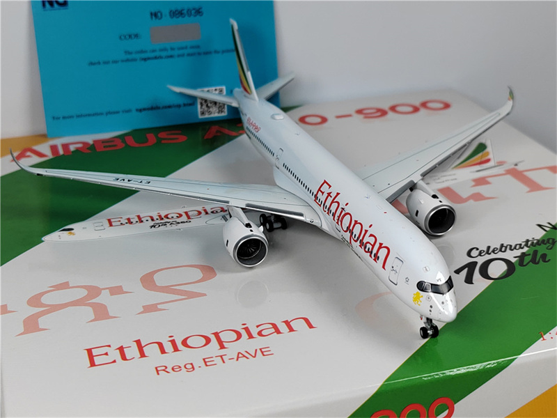 NG Models Ethiopian Airlines FOR AIRBUS A350-900 ET-AVE 1