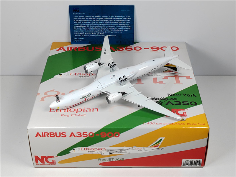 NG Models Ethiopian Airlines FOR AIRBUS A350-900 ET-AVE 1