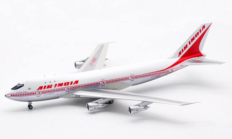 Inflight AIR-INDIA FOR BOEING B747-200 VT-EBD 1:200 Aircraft Pre