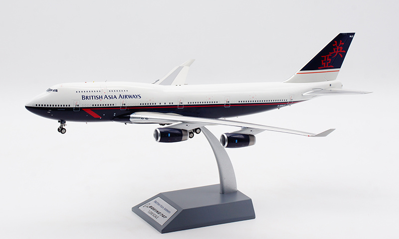 British Airways ボーイング 航空機 飛行機 模型 747-400 ARD-Models British Asia Airways For Boeing B747-400 G-BNLZ 1