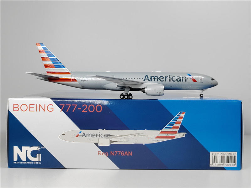 American Airlines Boeing 777-200ER N796AN One World NG Model