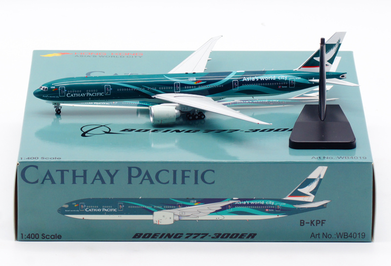 CathayPacific B777-300ER B- KPA 1/200モデル CathayPacific B777-300ER B- KPA 1/200モデル - メルカリ