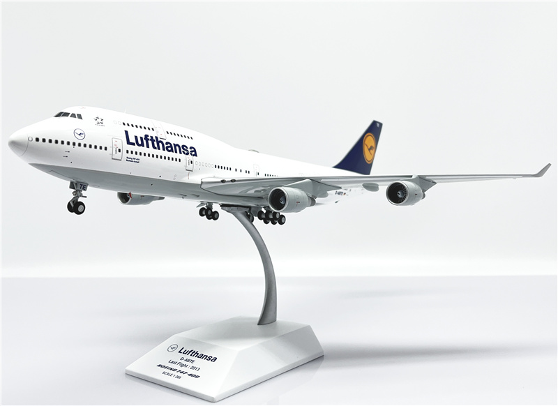 JC Wings LUFTHANSA FOR BOEING 747-400 D-ABTE 1:200 DIECAST