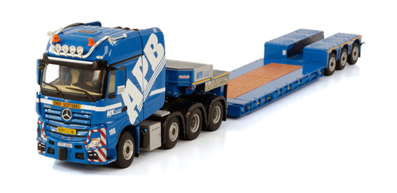 WSI 1/50 for MERCEDES ACTROS MP4 SLT GIGA SPACE 8X4 LOW