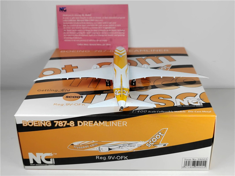NGM55097 1:400 NG Model Scoot B787-9 Reg #9V-OJI (pre