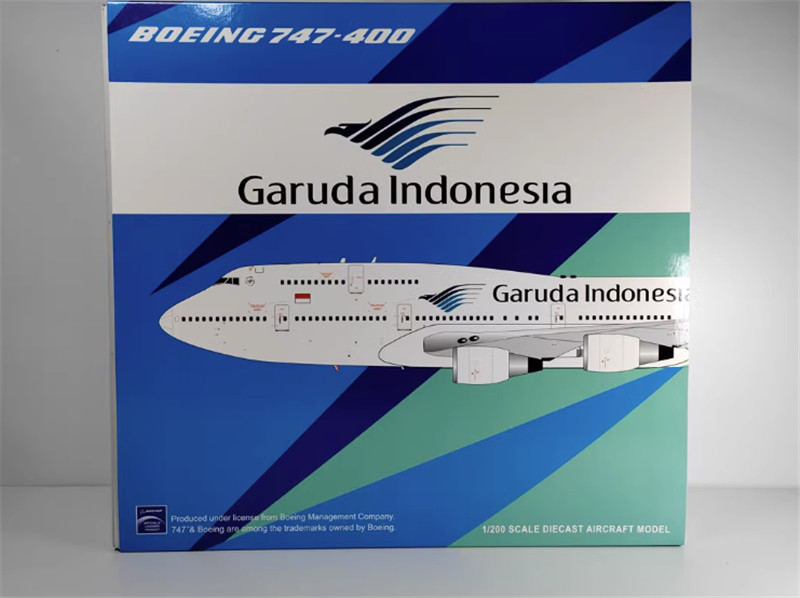 JC wings Garuda Indonesia for BOEING B747-400 PK-GSH 1/200