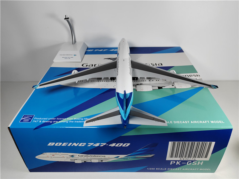 jcwings 1/200 ガルーダインドネシアB747-400 PK-GSH jcwings 1/200 ガルーダインドネシアB747-400 PK-GSH
