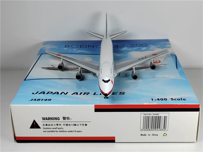 Boeing House Boeing 747-400 N747ER JC Wings JC2BOE174 XX2174