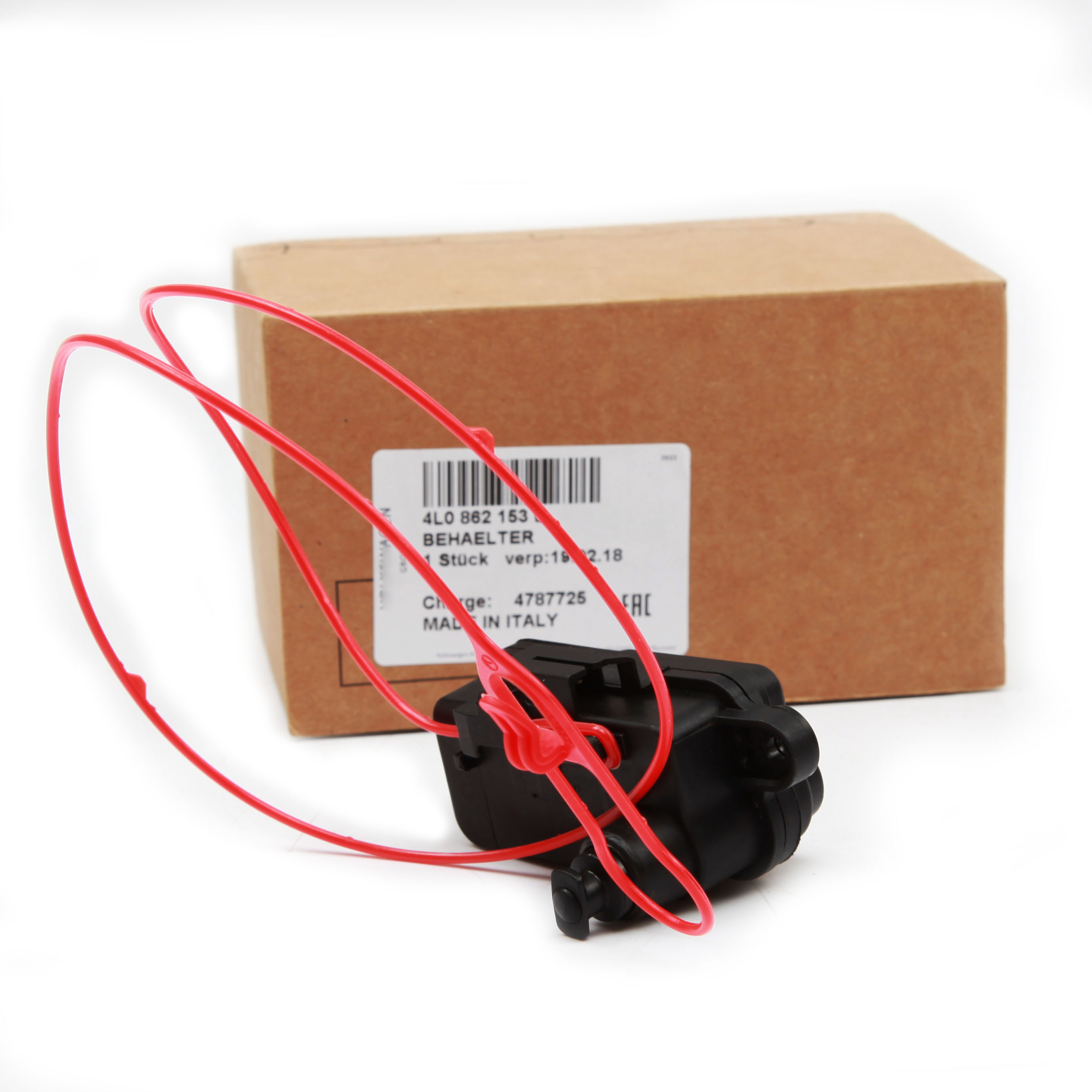 Fuel Tank Filler Door Cover Lock Actuator Flap Control Fit For AUDI A6