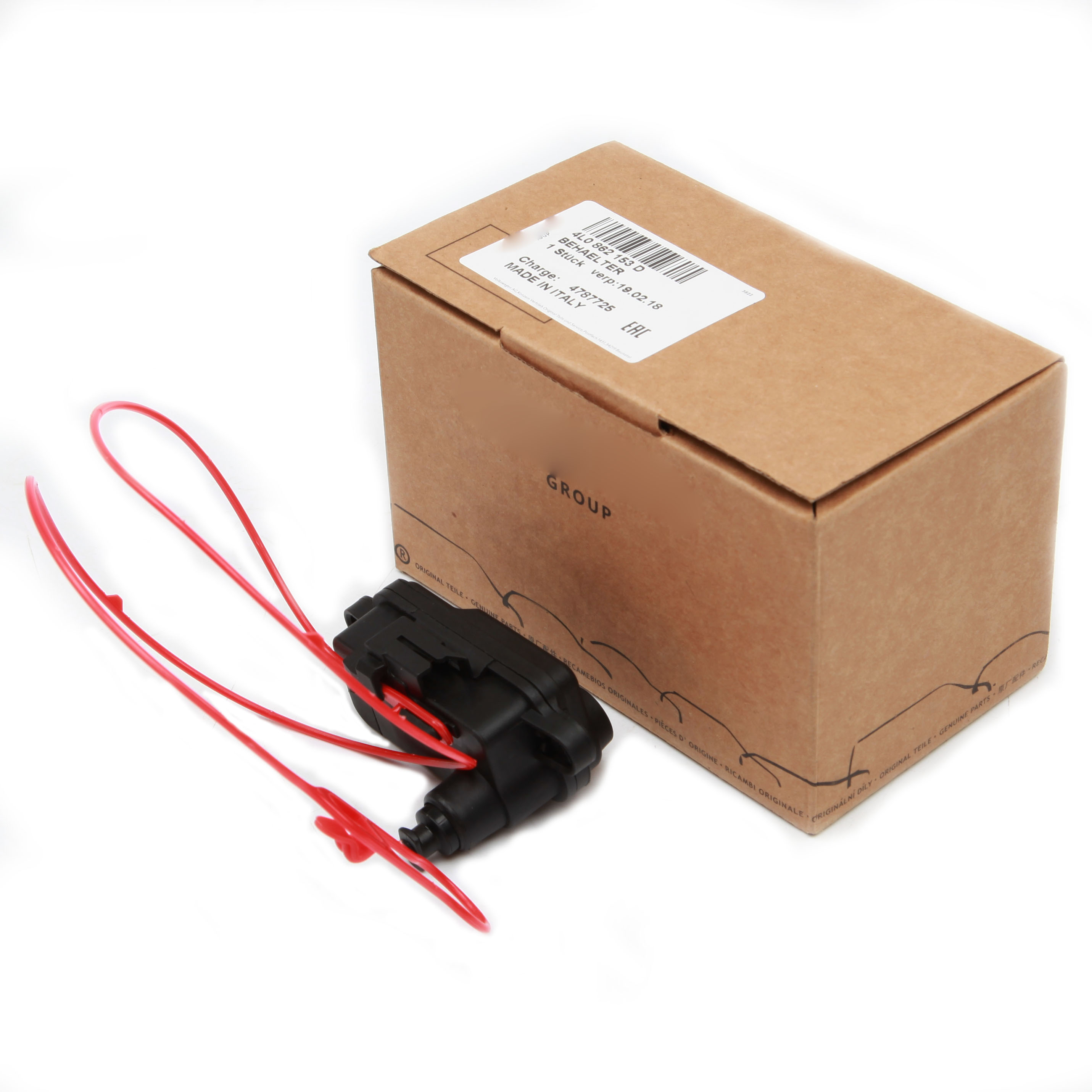 Fuel Tank Filler Door Cover Lock Actuator Flap Control Fit For AUDI A6