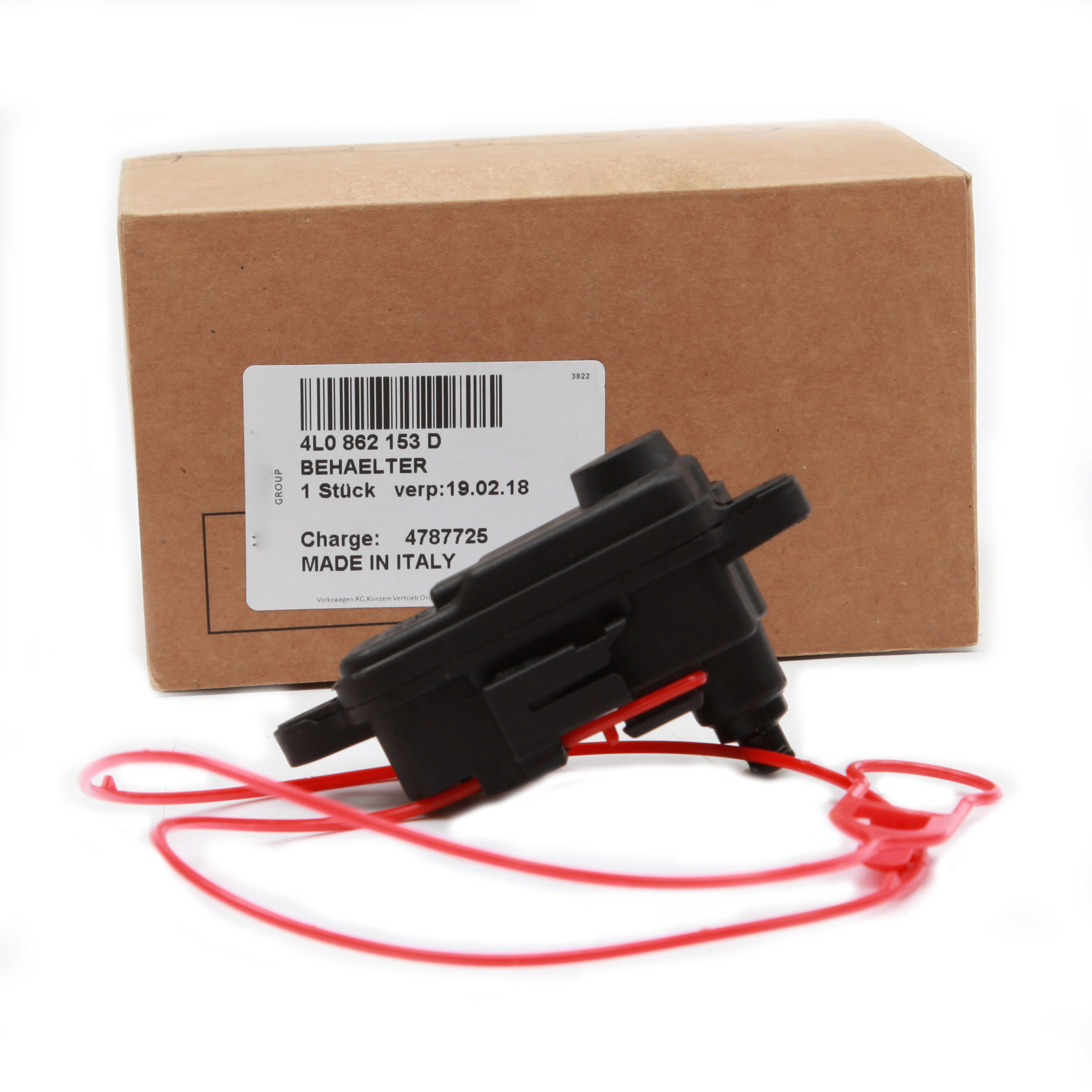 Fuel Tank Filler Door Cover Lock Actuator Flap Control Fit For AUDI A6