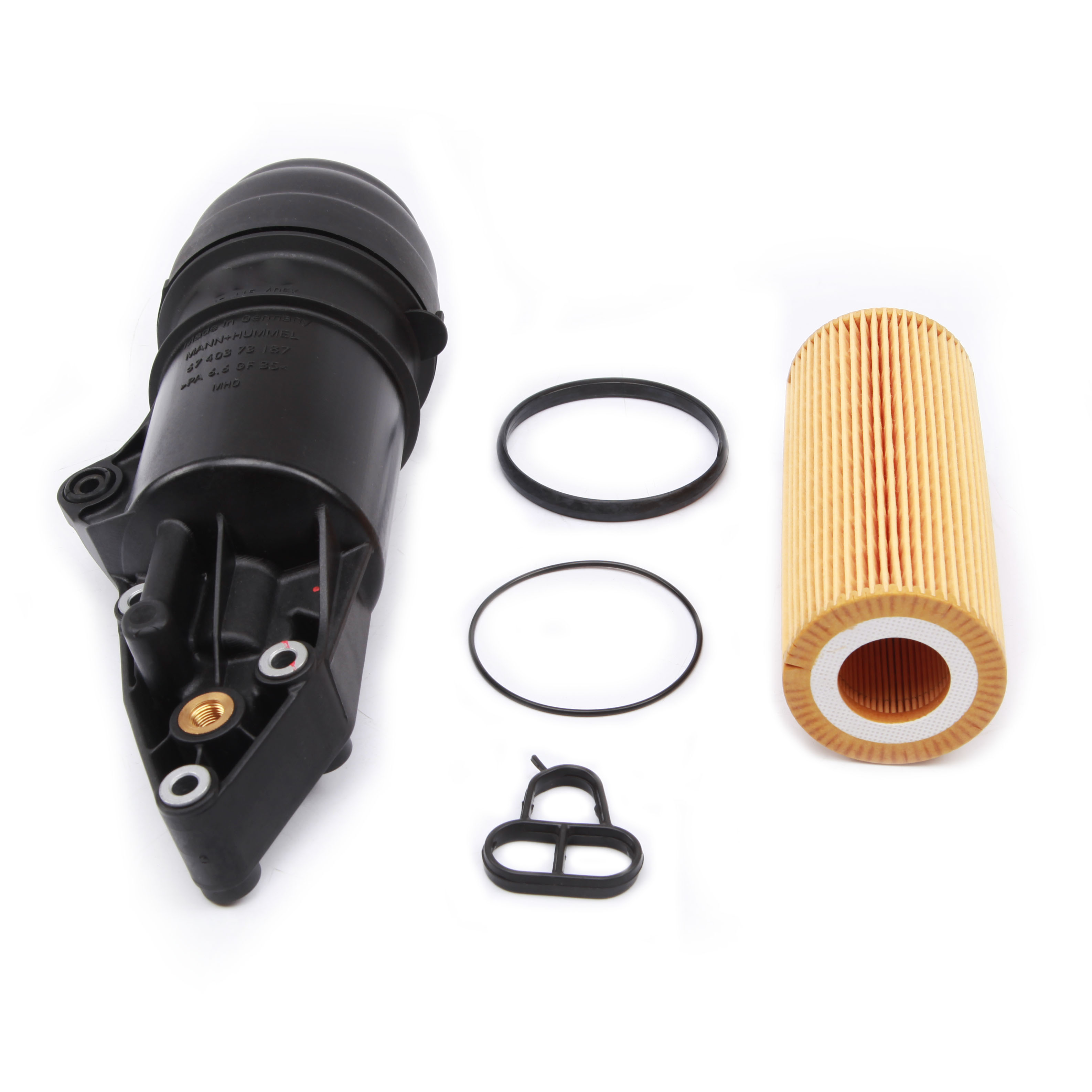 Oil Filter +Housing+Gasket Kit Fit For Audi A4 A5 A6 3.0T L06E115562A