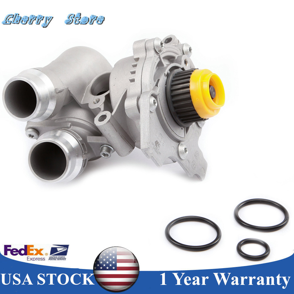 Aluminum Water Pump Assembly Fit For VW Jetta Passat Tiguan Audi A4 1