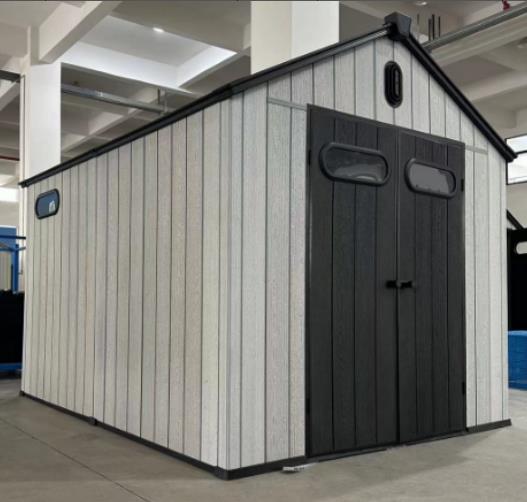 Gizoon Outdoor Storage Shed 8 X 6 FT, Galvanized Metal Garden Shed With Double Lockable Doors, Outdoor Storage Clearance For Backyard Patio Lawn-Green