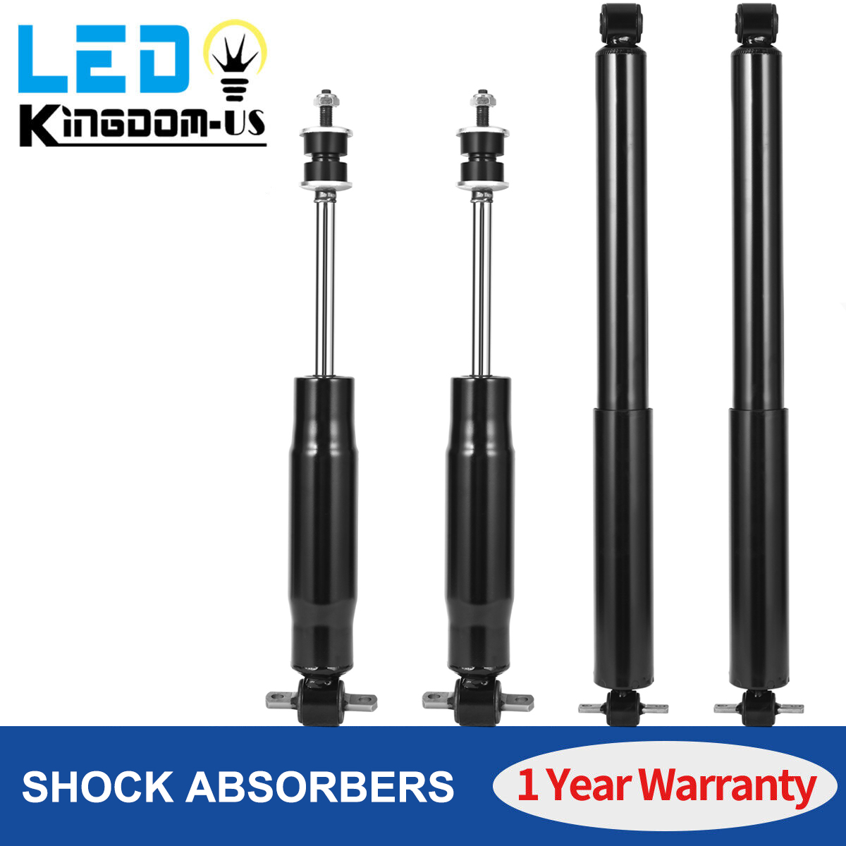 Complete Shock & Strut Kit (4-Piece) For 88-99 GMC C1500 C2500 – 4.3L/5.0L/5.7L – Smotorparts