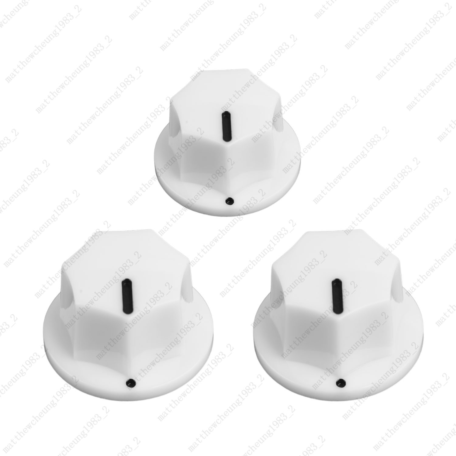 1 Small + 2 Large Guitar Volume Tone Control Knobs Set for Jazz Bass - 4 Styles