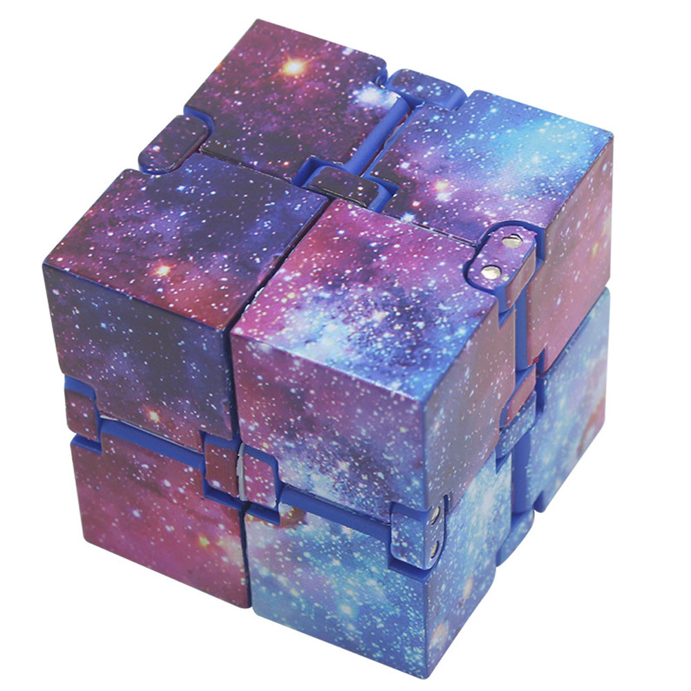 Sensory Infinity Cube Stress Fidget Toys Autism Anxiety Relief Kids Adults Neu 