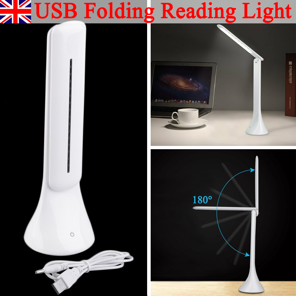 Lighting Foldable White Manicure Salon LED Nail Lamp Desk Table Lighting Foldable White Manicure Salon LED Nail Lamp Desk Table