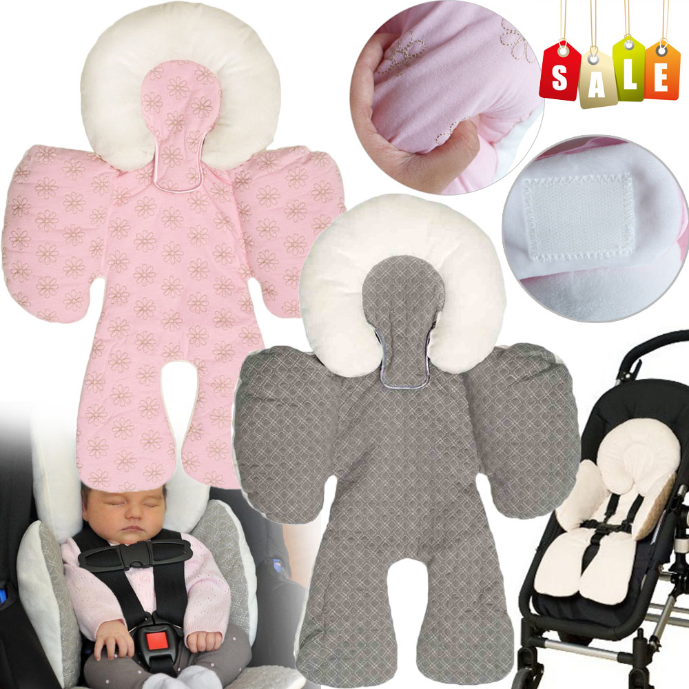 Newborn Baby Kid Car Seat Stroller Pram Cushion Chair Pad Liner Mat Body Support