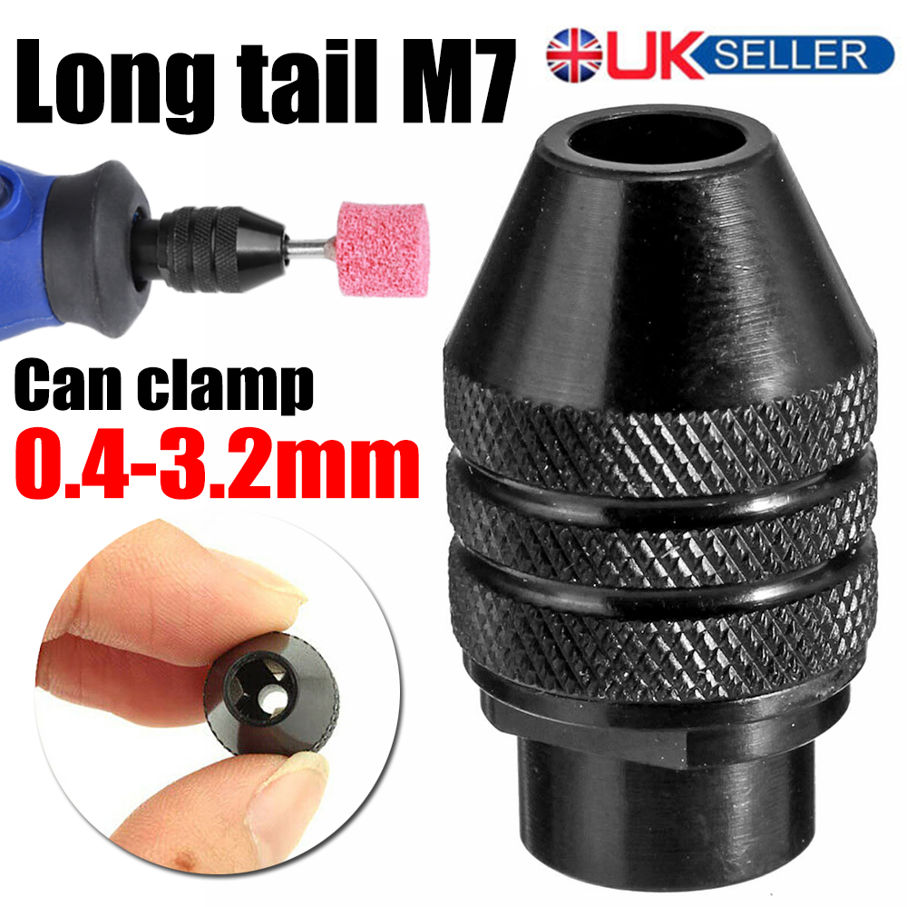 Multi Chuck Quick Change Adapter Drill Bit For Dremel Rotary Accessories Kit