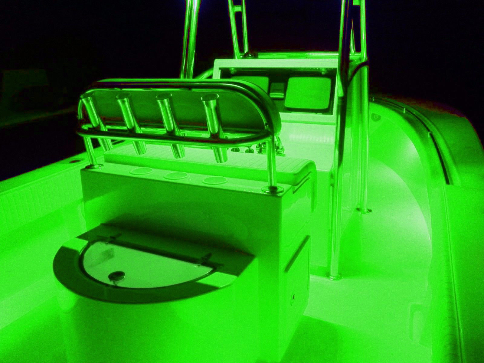 RGB LED Boat Light Deck Waterproof 12V Bow Trailer Pontoon Lights Strip