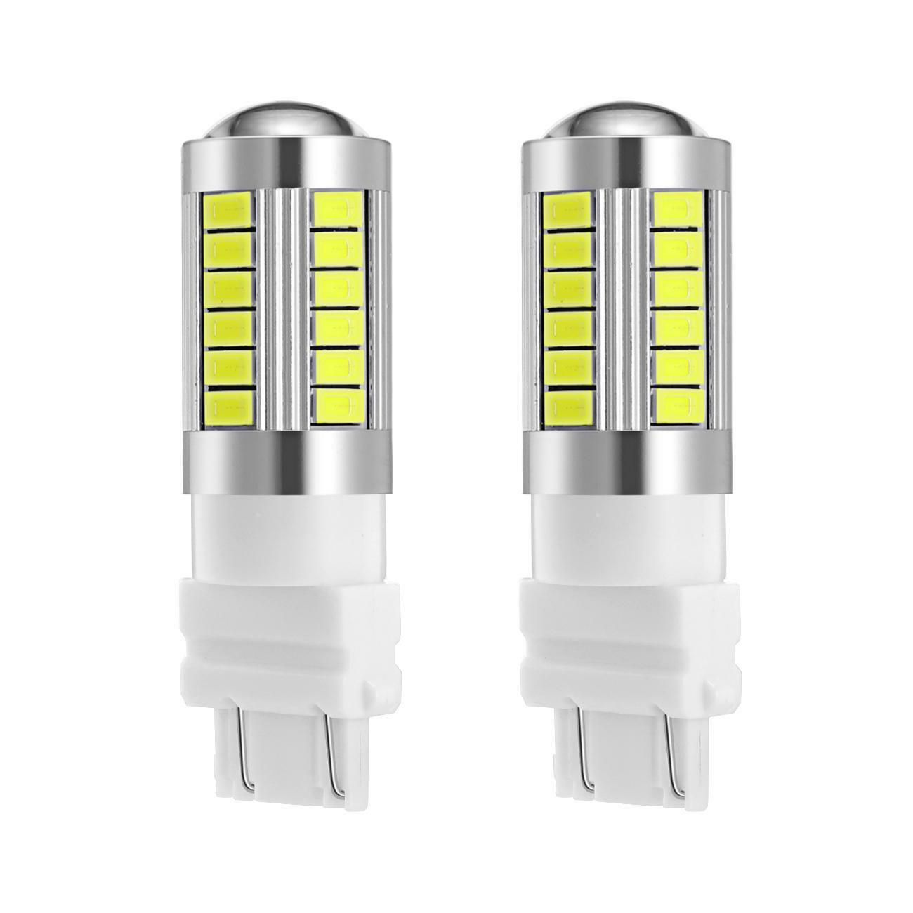 thumbnail image 2 of 4x 3157 LED White Backup Reverse Lights DRL For Chevy Silverado 99-07 2 of 6