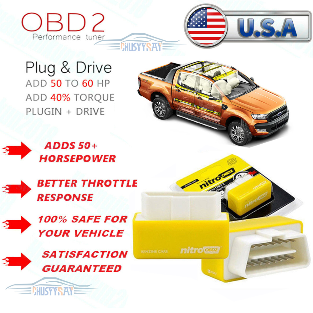 ALL CHEVY GAS MODELS 1996-2018 OBD2 PERFORMANCE POWER CHIP--SAVE FUEL ECU TUNER