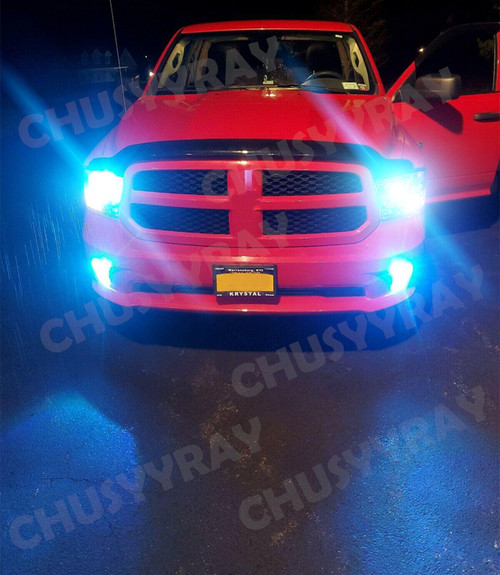 For Ford Explorer 2011- 2015 4PCS Combo LED Headlights Fog Light Bulbs