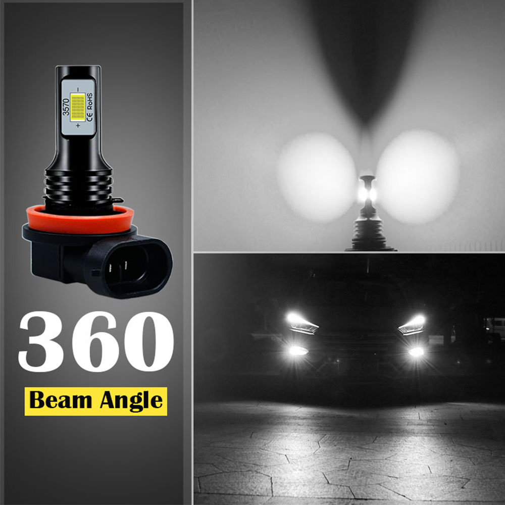 For 2016 2017 Mitsubishi Outlander High&Low Beam LED Headlight + Fog