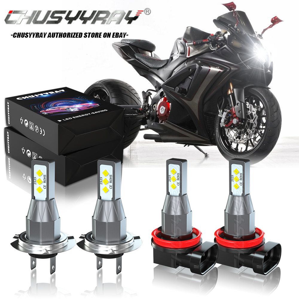 LED Headlight For 2006 2007 Suzuki GSXR 600 750 High Low