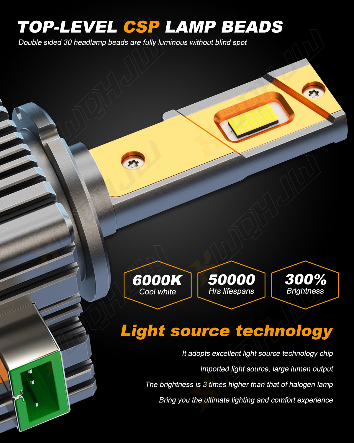 D3S D3R LED Headlight Bulbs Kit 10000W 1000000LM Hi/Lo Beam Super Bright White - Foto 9