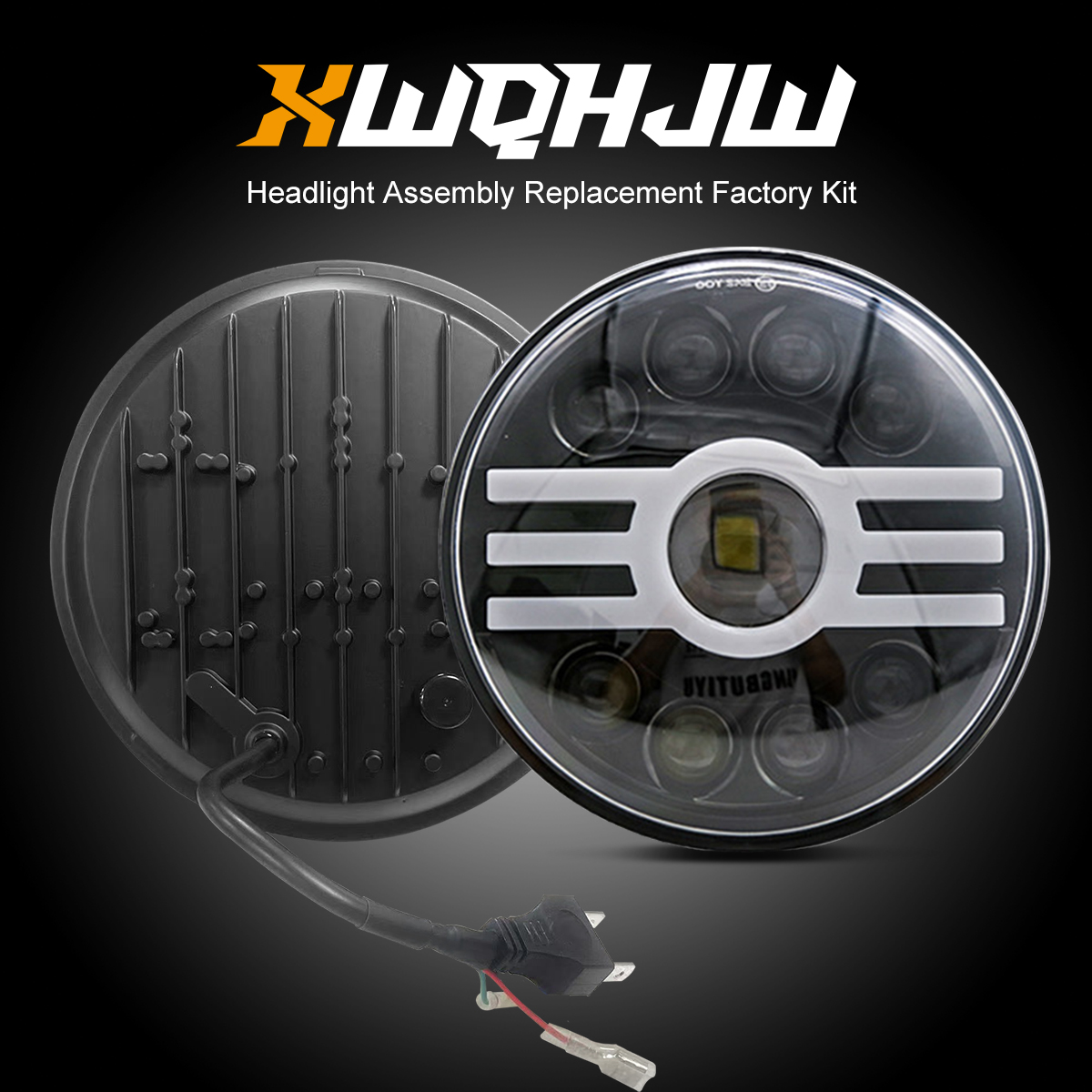 FIT Mercedes Benz 240D 300D 220D 300TD 280 7Inch Round LED