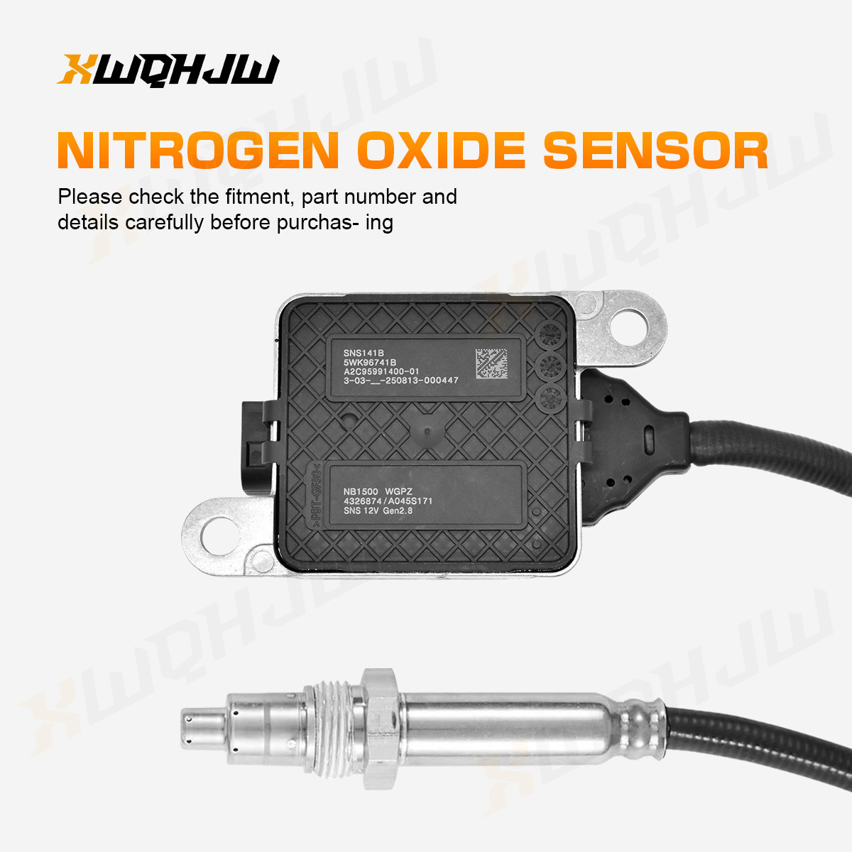 Inlet & Outlet Nox Sensors 4326874RX 5WK96740B For Kenworth T680