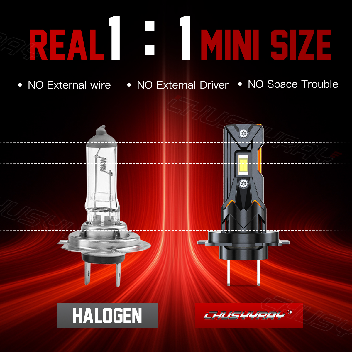 4x H7 LED Headlight Kit High Low Beam fit Ram ProMaster 1500 2500 3500 ...