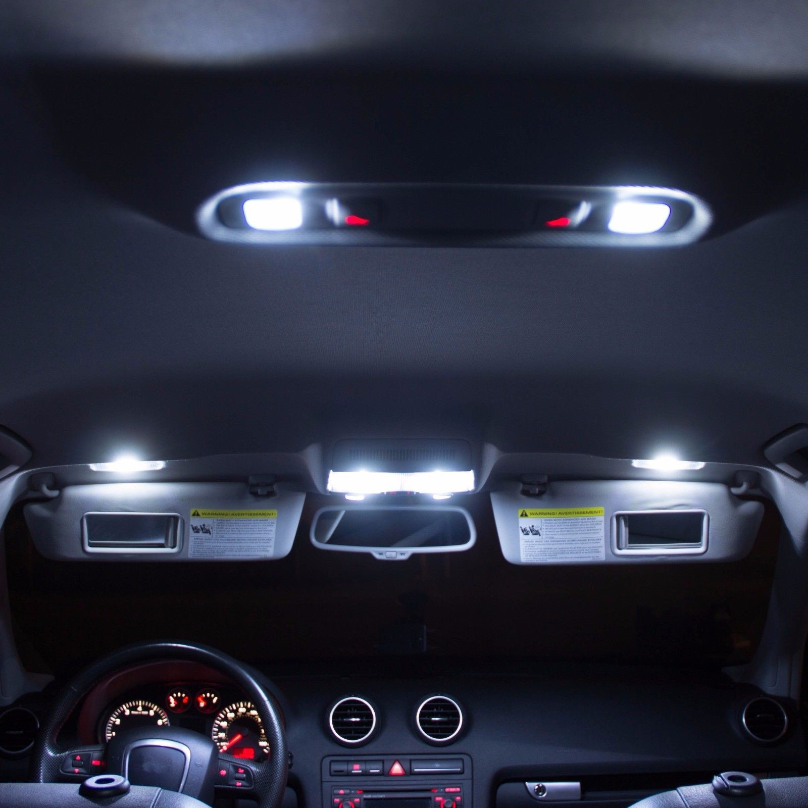 Details About Fit For A4 B6 B7 Avant Led Interior Led Bulbs Mn Kit White Error Free S4 Rs